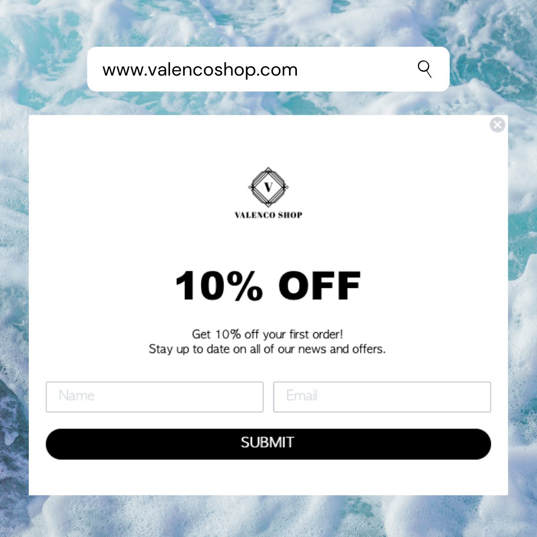 ValencoShop's tweet photo. 💯 Subscribe to our newsletter to get 10% OFF your first order! https://t.co/RsuHSEGsDz

#onlineshoppingph #onlinesellerph #saleph #onlineshopph #fashion #beauty #trendyph #freeshippingph #cashondeliveryph #bhfyp https://t.co/ukDPIQ44Xh