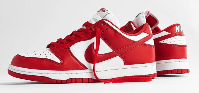 nike dunk low university red nordstrom