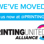 Image for the Tweet beginning: We’ve joined the PRINTING United
