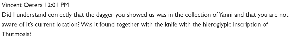 Question 7 (final): Thanks Vincent Oeters