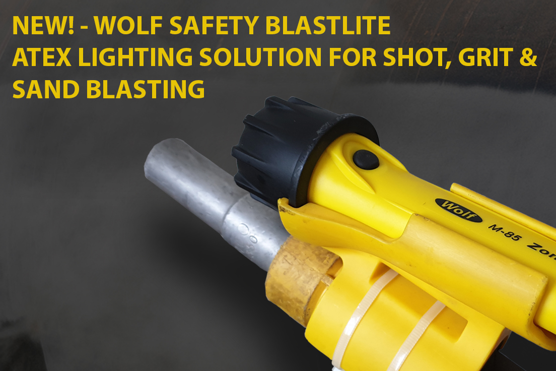 NEW! Our M-485 Blastlite gives a powerful, safe &amp; cost effective #ATEX &amp; #IECEx certified lighting solution in shot blasting applications. It cuts through dust &amp; spray increasing visibility for quicker and better quality blasting.

For more information see bit.ly/31xiVJT