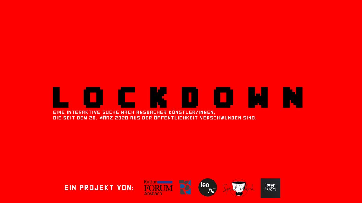 ferstld's tweet photo. Seit 27. Juni läuft in #Ansbach die #Ausstellung #lockdown. 20 #Künstler/Innen stilisieren die Realität ihres Arbeitslebens seit Pandemiebeginn. Abgekapselt vom Publikum sind sie in der Abgeschiedenheit einer schwarzen Box auf sich selbst gestellt. https://t.co/gyTfuvjVO8 https://t.co/TQYfd2KJMx