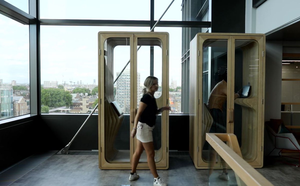 Watch “Speakeasy by Studiofibre” A phone booth concept in natural materials easily sanitised to maintain #CovidSAFE private #WorkSPACE #CreateYourOwnDay
ow.ly/3HaI50AkLhB