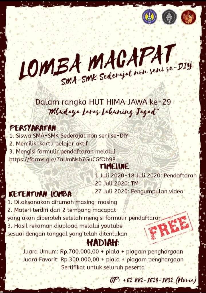 HIMA JAWA UNY (HIJAU) tweet media