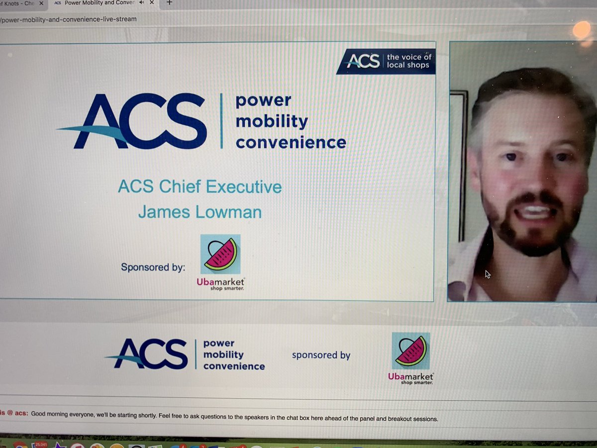 WillBroome's tweet photo. Really excited to be speaking at the @ACS_LocalShops Power, mobility and convenience conference this morning...live now! https://t.co/qBsWMsDjWE https://t.co/Z3mJ3vRL3a