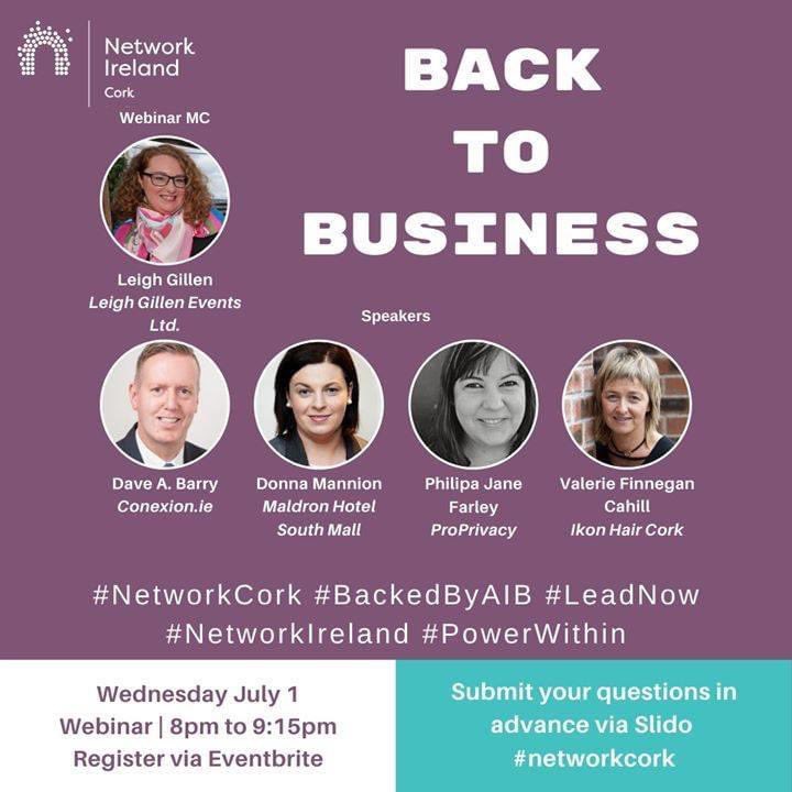 Back to Business. Here’s to tonight’s <a href="/NetworkCork/">Network Cork</a> event with @leighgillencork <a href="/daveabarry/">Dave A. Barry, FCIPD</a> <a href="/manniondonna/">Donna Mannion</a> @JustCallMePips <a href="/ikonvalerie/">Val Finnegan Cahill</a>. Though very different businesses, so many synergies in the four stories, and tangible considerations. #NetworkCork #Connection #WednesdayWisdom
