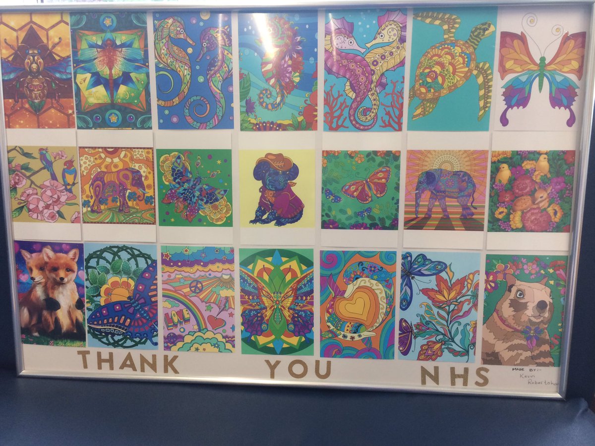 Fantastic collage made for ICU RLI, from a grateful patient- Amazing, Thankyou