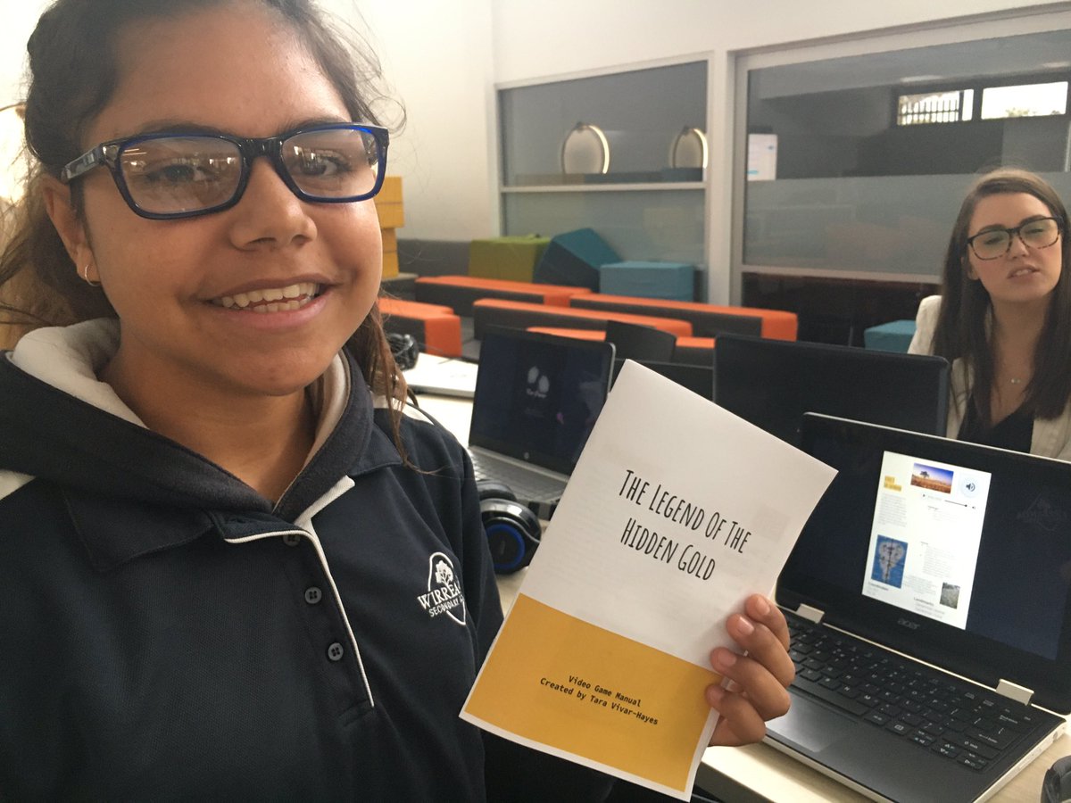 kataxe01's tweet photo. This was the best way to end the day @WirreandaSS Exhibition of Learning this time with year 7 Blue Tribe #PBL #WSSProud #gamedevelopers https://t.co/pyHWO7nJw3