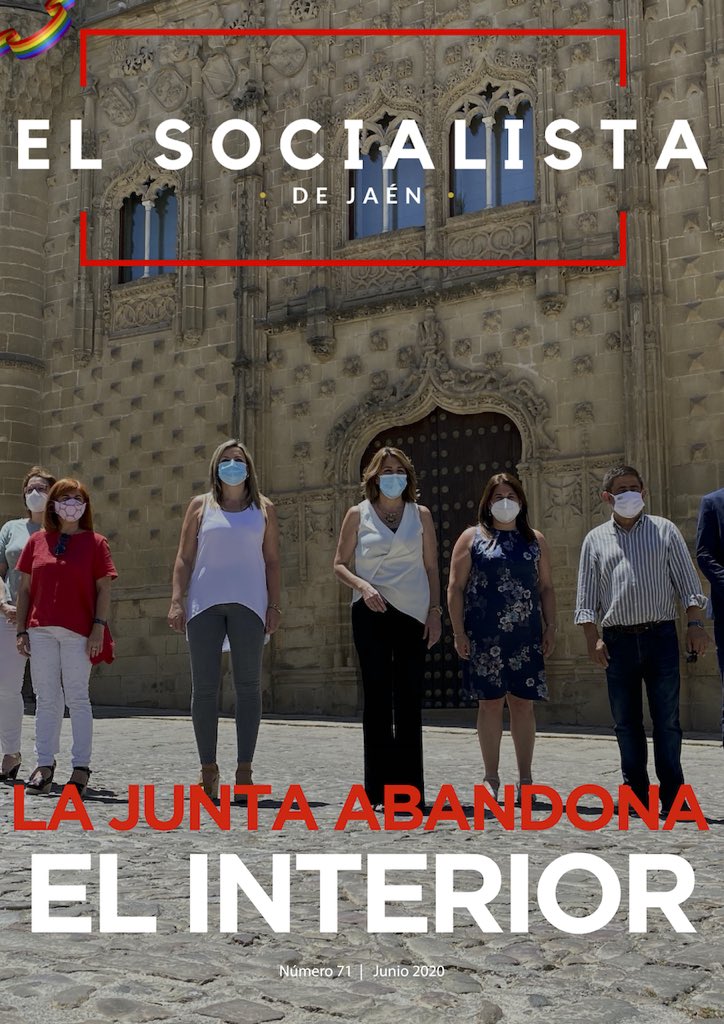 ElSocialistadeJ's tweet photo. 🗞 #ELSOCIALISTAdeJaén 71

👉🏻 Como cada mes, os dejamos una nueva edición de nuestro periódico con toda la 📰 ACTUALIDAD política de Junio

📲 Léelo competo aquí ⤵️
https://t.co/BhFgi2lFM8 https://t.co/vkwW0fZAos