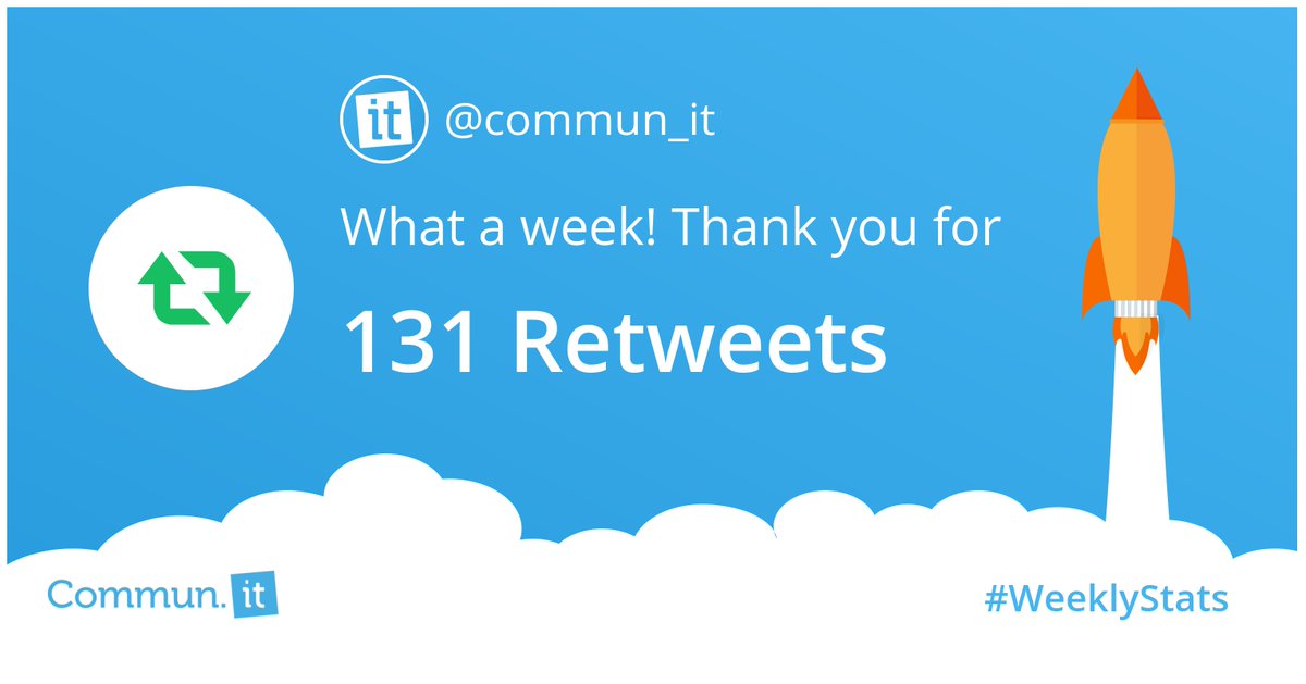 Check out our Twitter activity this week! 👉🏻👉🏻👉🏻What's yours? Find out with commun.it/create-account…