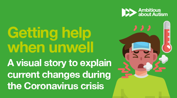 Coronavirus is a new illness. It can make people a little bit unwell or very
unwell. Some people might go to hospital if they feel very unwell.

Download our visual story about getting help when you feel unwell: bit.ly/2XYJbus

#coronavirus #COVID19 #autism