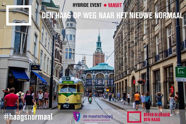Een van de meest urgente vragen deze tijd: Hoe willen we de Haagse samenleving vormgeven nu zich door de coronacrisis een ‘nieuw normaal’ lijkt op te dringen? De Maatschappij praat met Haagse experts over die naderende toekomst. Kijk 10, 14 en 16 juli op bit.ly/haagsnormaal