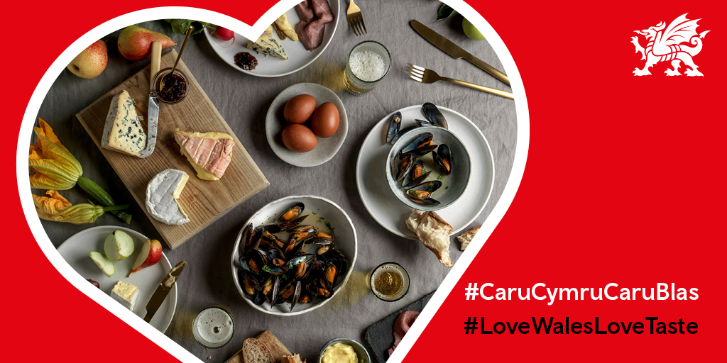 Supporting #Welsh food and drink businesses is more important than ever right now. This Friday, <a href="/FoodDrinkWales/">Food and Drink Wales</a> is launching #LoveWalesLoveTaste campaign, encouraging consumers to continue to support Welsh producers and retailers. Involve your business: businesswales.gov.wales/foodanddrink/L…
