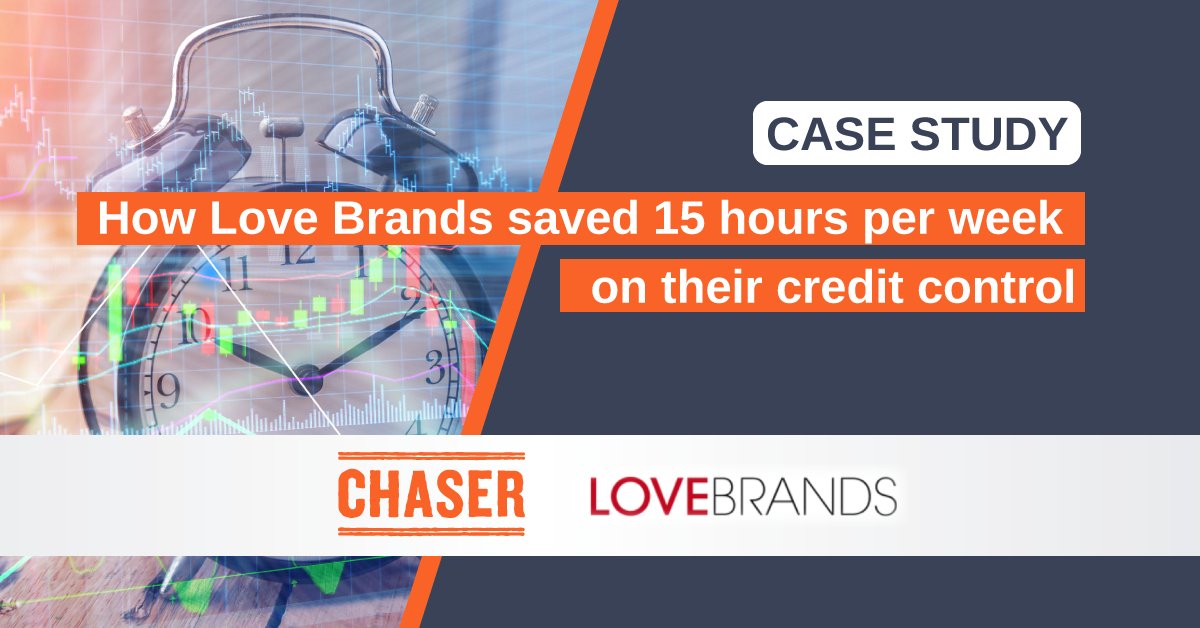 Would you like to save 15 hours per week on your credit control? See how wholesaler Love Brands saved time &amp; maintained great customer relationships with Chaser’s software 💡

hubs.ly/H0s0QzT0

#CreditControl #Cashflow #SME #Automation #TimeSaving #CaseStudy #SmallBusiness