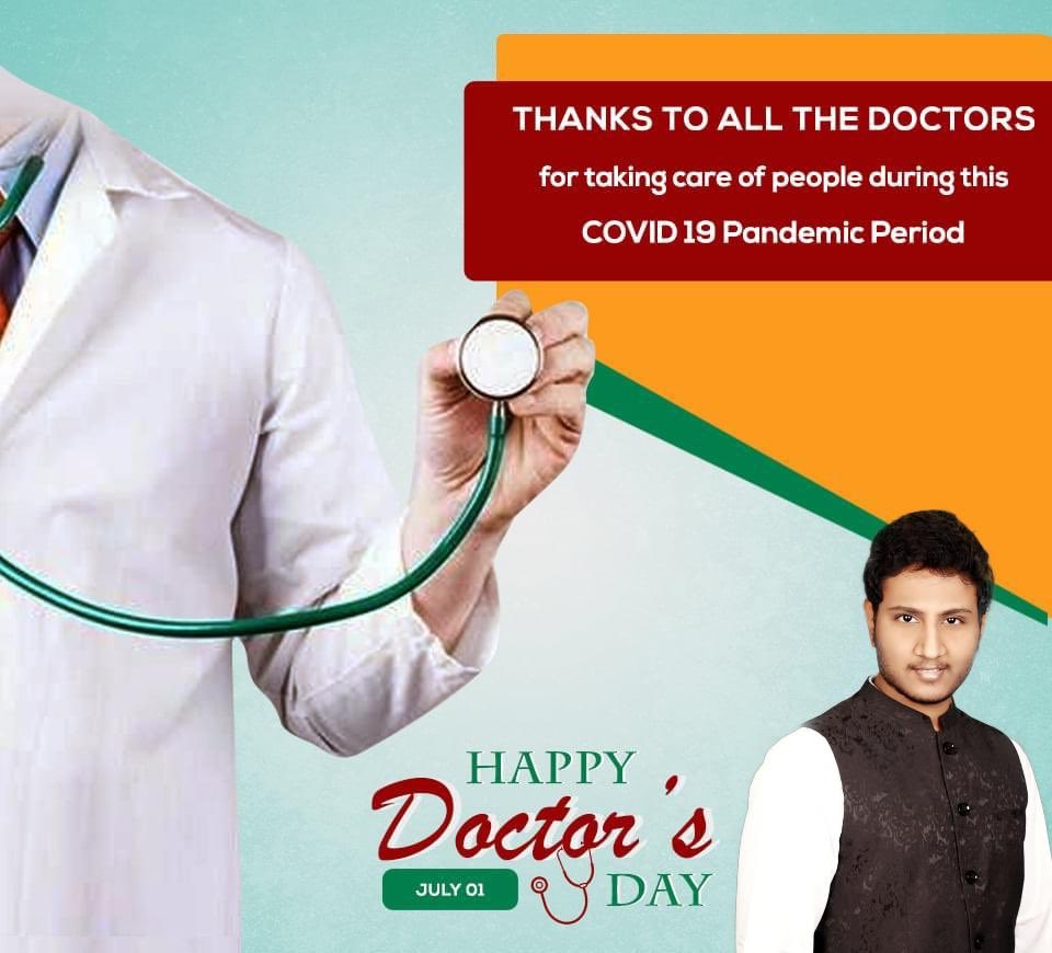 ThalapathiS1's tweet photo. Happy doctors day to the real heroes of Nation🙏 https://t.co/Wq6ljoOMst