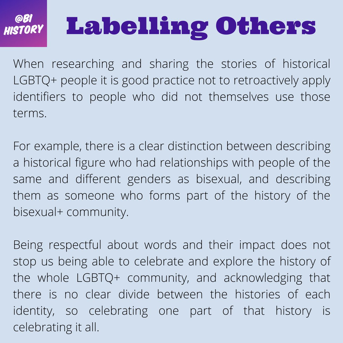 How do we look at LGBTQ+ history through the lens of our modern identifying words?