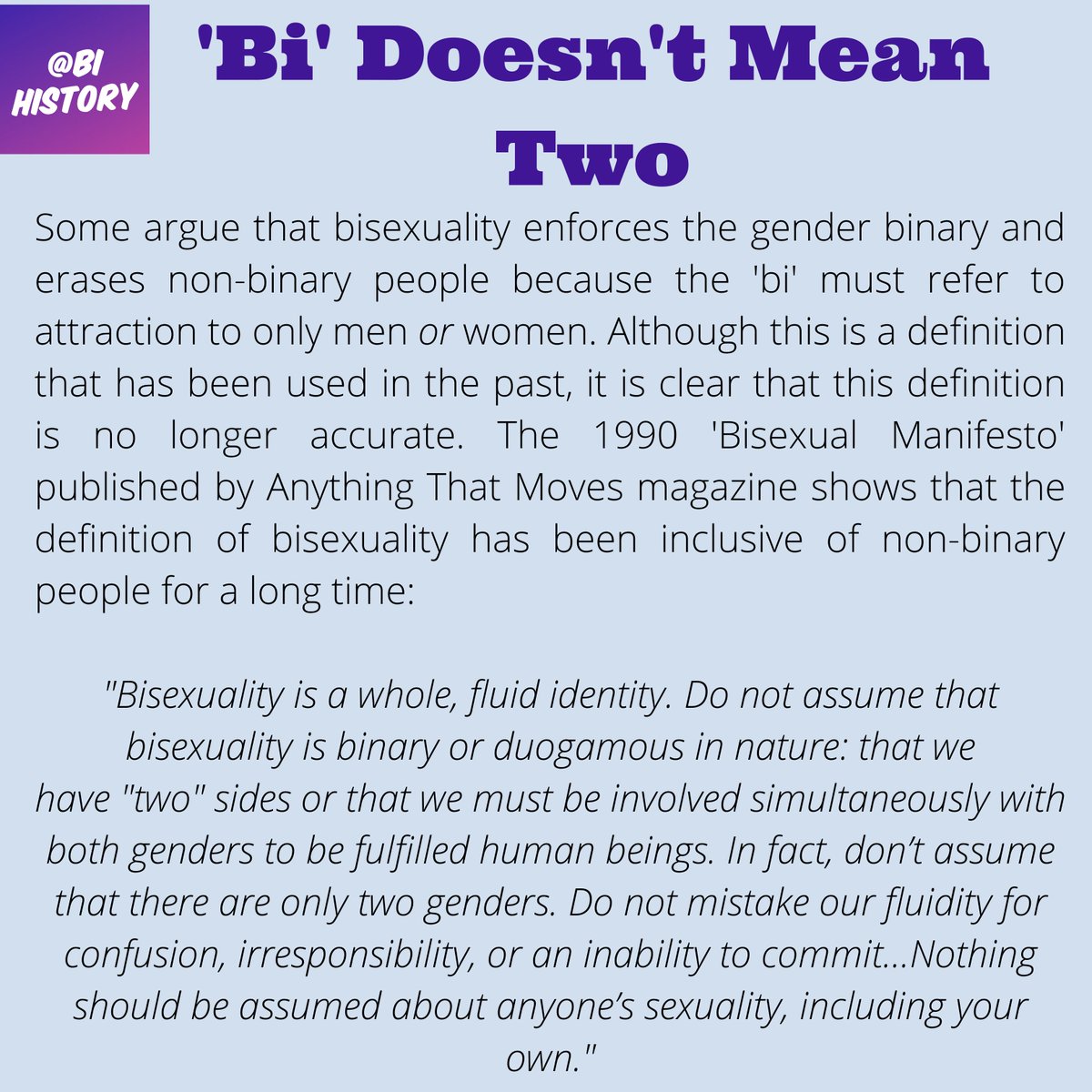 What does the word 'bisexual' mean, and what other identifiers may people use with similar meanings?