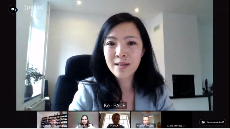 PACEcircular's tweet photo. Happening now: our colleague Ke Wang chairing a session on circular business models at the #NBMconference @Radboud_Uni @TNO_Research @NWONieuws #NBM2020 https://t.co/BrsC0hodWL