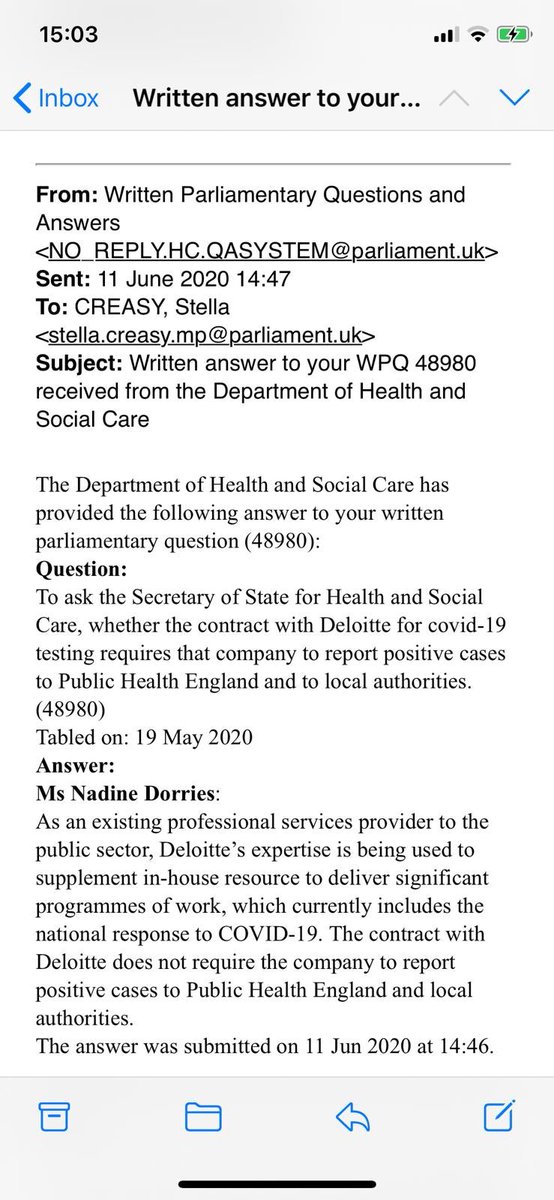 The idea that Data Protection is stopping testing information going to councils is for the birds- this is the real reason, they didn’t put it in the contracts in the first place!