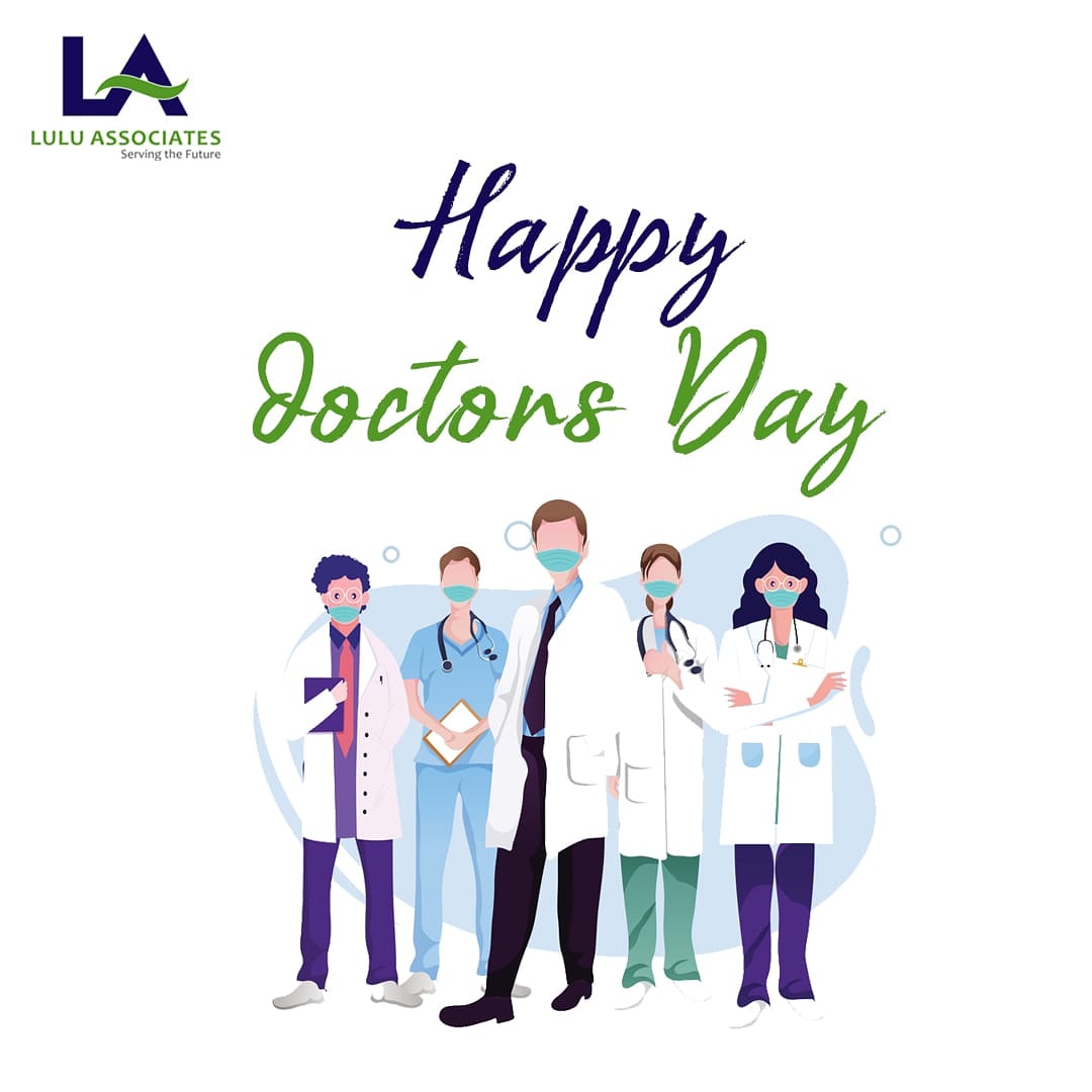 Happy Doctors Day ! Thank you Doctors and All the Health Care Workers for your selfless  service . #doctorsday