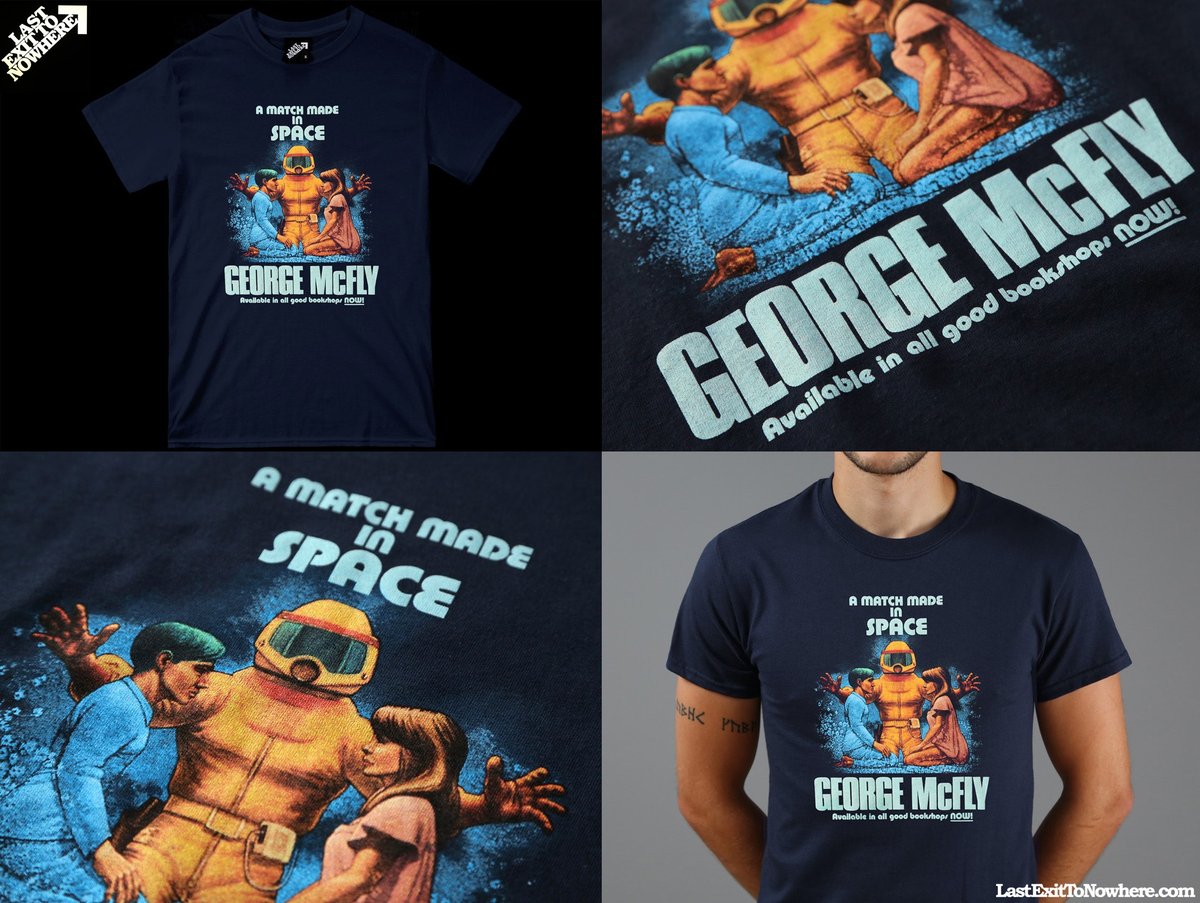 LASTEXITshirts's tweet image. Competition time!

WIN this new #BackToTheFuture inspired T-shirt &amp;gt; bit.ly/2VxvGR6

To enter the competition LIKE and RT this post. Comments are welcome too. The winner will be selected and announced on Friday 3rd July 2020. Good luck!
LastExitToNowhere.com