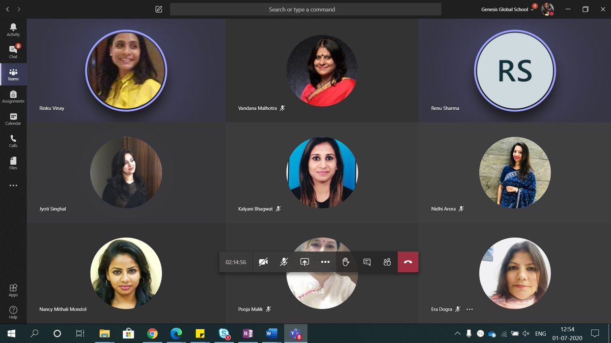 Shailjajdatt's tweet image. And we are back, Summer is over. Unfortunately beginning virtually but happy to see my colleagues. Had a great first day. @EraDogra @hemabhasin @BinuSingh1 @Mails1234 #pypatGGS #IBtogether @GenesisGSchool