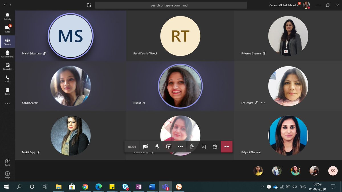 Shailjajdatt's tweet image. And we are back, Summer is over. Unfortunately beginning virtually but happy to see my colleagues. Had a great first day. @EraDogra @hemabhasin @BinuSingh1 @Mails1234 #pypatGGS #IBtogether @GenesisGSchool