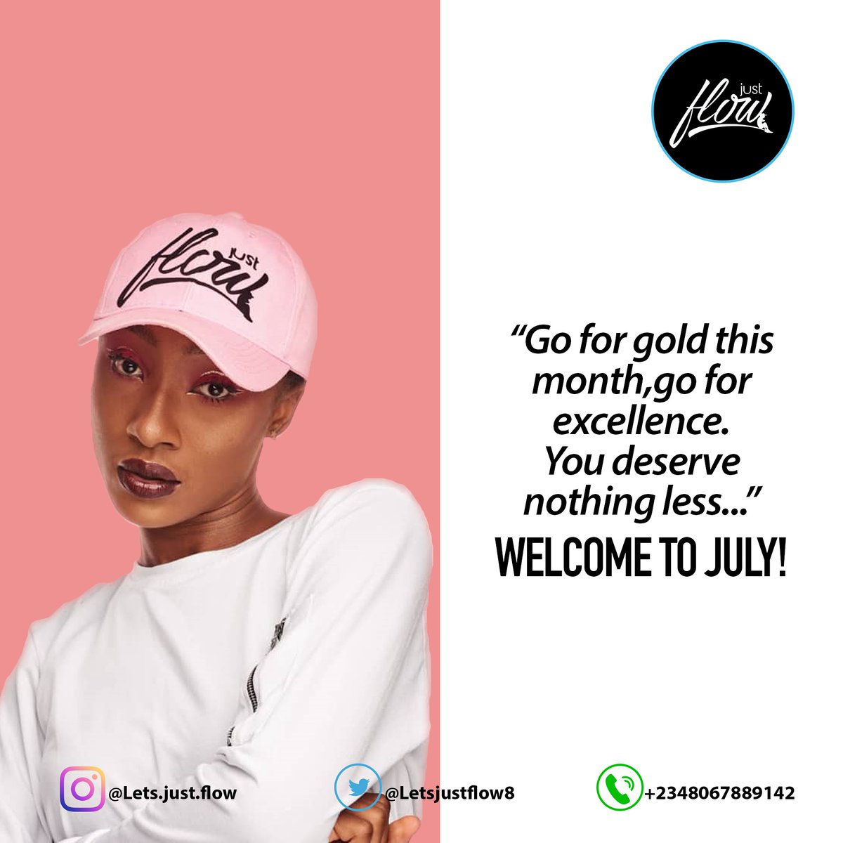 letsjustflow8's tweet photo. We at JustFLOW street fashion wishes you a happy new month in excellence and Perfection.
#TogetherWeStand #exploreanotherme #kizzdaniel https://t.co/XB0FJUHdC9