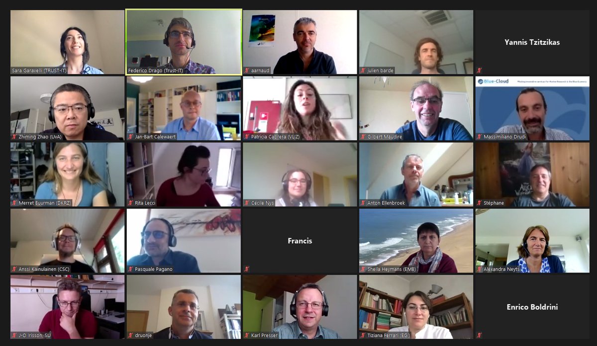 BlueCloudEU's tweet image. The Blue-Cloud General Assembly is happening now! Sharing updates, insights, and ideas, as we bring data-driven #marineresearch closer to global societal challenges, policymakers and the #blueeconomy.
Visit our website: blue-cloud.org