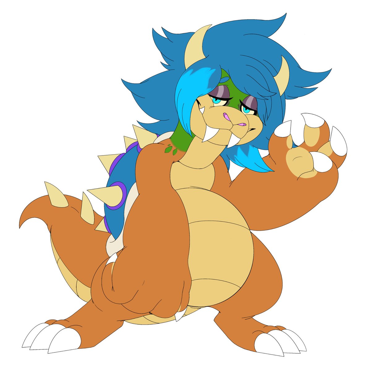 Cove_Koopa's tweet image. Finally made a proper koopasona,
They look like a stoner but trust me they're just tired 24/7 even with enough sleep just like me;; xvx;;

#koopasona
#koopalingsona #koopaling #Nintendo #fanart