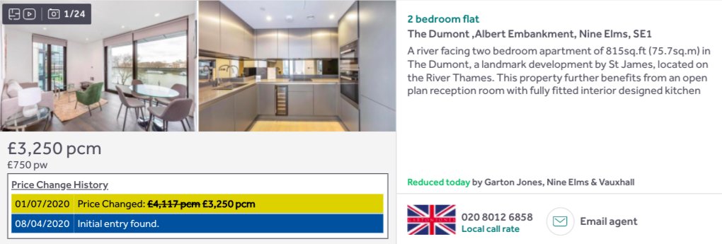 Albert Embankment, down 21%  https://www.rightmove.co.uk/property-to-rent/property-88972091.html