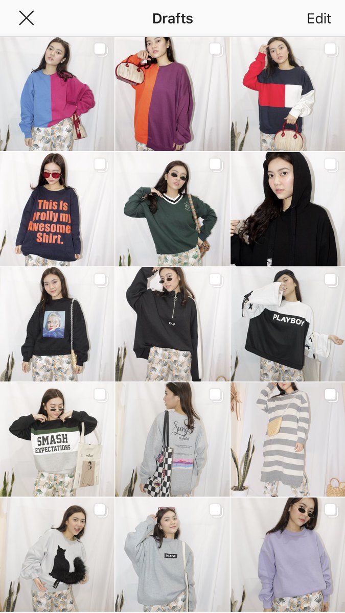 ichiiocan's tweet photo. 🛍THRIFT SHOP ALERT🛍
✅ Good Condition Only
🏷 START FROM 50k

IG : https://t.co/i9S9k6894I
Shopee : https://t.co/BxV78JgSCJ
Change the junk into classy one🥀

#thriftshop #thriftshopindo #bajusecond #crewnecksecond #jaketsecond #jualcrewneck #jualsweater #crewneckmurah https://t.co/uvJgtzk406