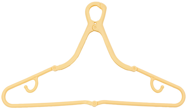 How about this nifty #gadget for people with a #caravan or #motorhome this clever clothes hanger clips around your wardrobe pole to stop it from falling off during your travels.
Packs away for when its not in use for your convenience.