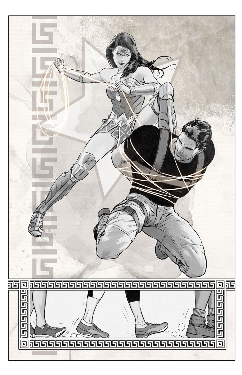 Some of my pages for the upcoming Wonder Woman #759! Coming soon! 