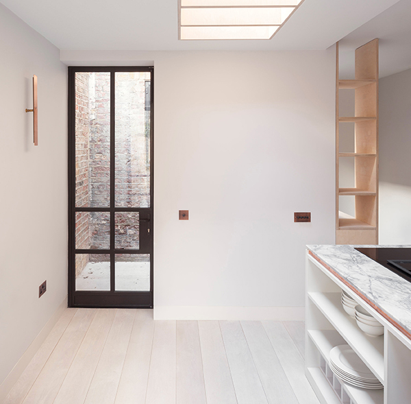 Looking to brighten up dark spaces or bring some warmth to a cold room we have 30 colours for floors, wall cladding, stairs and joinery.    
 
Light + Bright Oak Nordic White, Apollo, Bronze, White Concrete  White Ash and Douglas Fir White, from £60 m2, contact us for samples