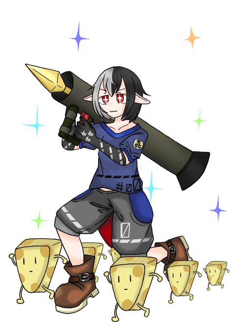 バズーカのtwitterイラスト検索結果