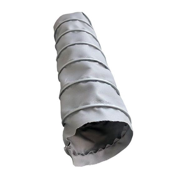 Nylon Material Flexible Duct 
Sizes: 2'' to 16'' (50mm to 300mm)
Standard Length: 10 m
Temperature Range: -25℃ to +130℃