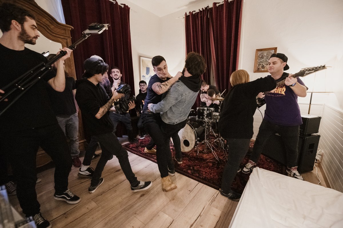 It's time to say thank you!

It was so cool to see people (that we sometimes barely knew) volunteered and get so involved in our project.

It's not only our music video it’s also yours and that why it has this little “special thing” in our mind.

Pictures by <a href="/ApollineCornuet/">Apolline Cornuet 📸</a>