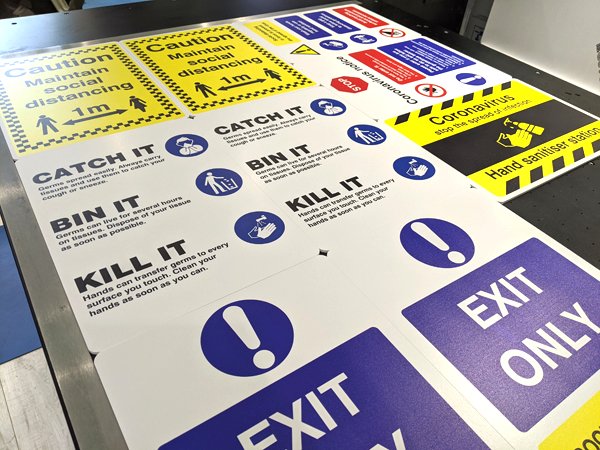 thesignshedUK's tweet photo. Various Coronavirus Safety Signs to protect your business from infection. #safetysigns #coronavirus #covid-19 #coronavirussigns #SignShop #StickerShop #TheSignShed https://t.co/QRuzk3Bhn7