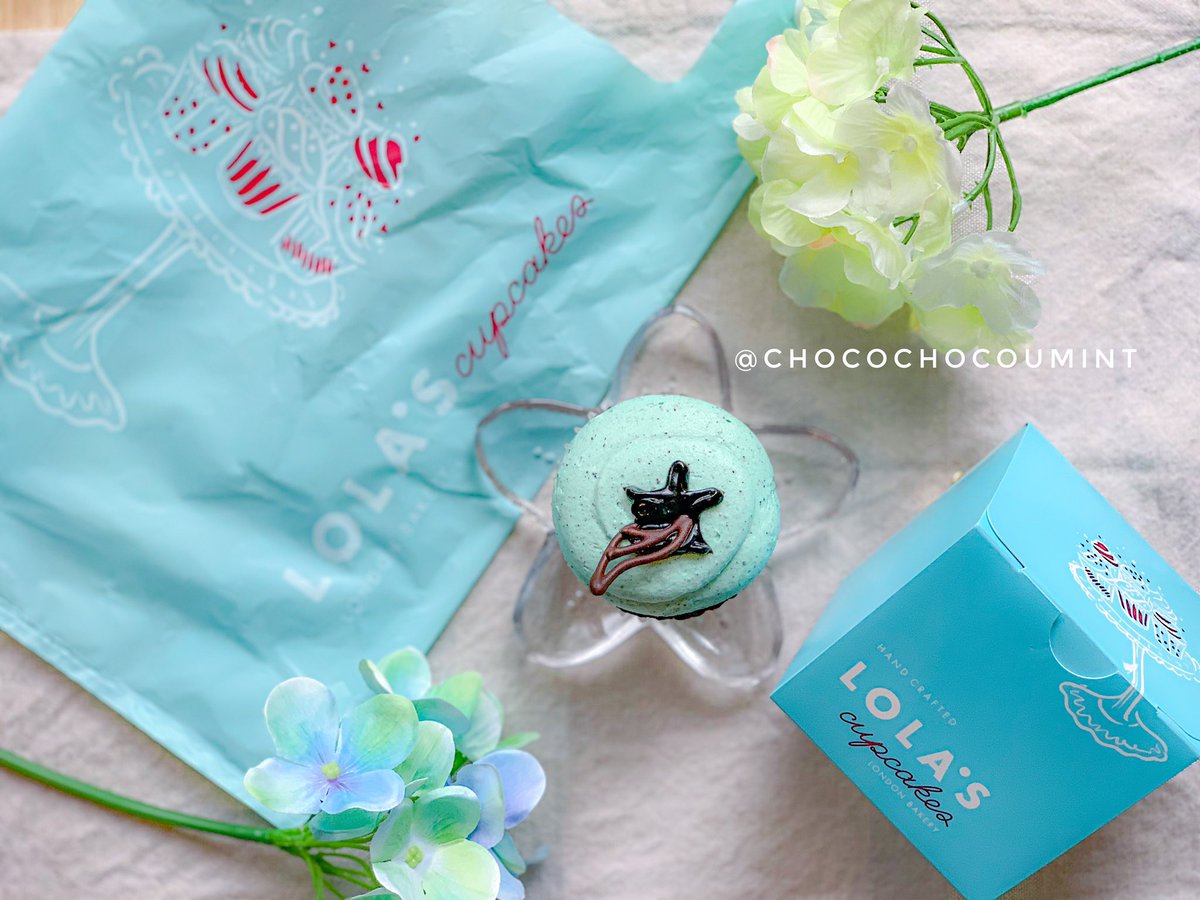 chocochocoumint's tweet photo. #ローラーズカップケーキ
#チョコミント
#チョコミン党
#カップケーキ
#lolascupcake https://t.co/S2GPujWcim