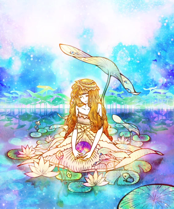 夜と朝の童話

#人魚の日 