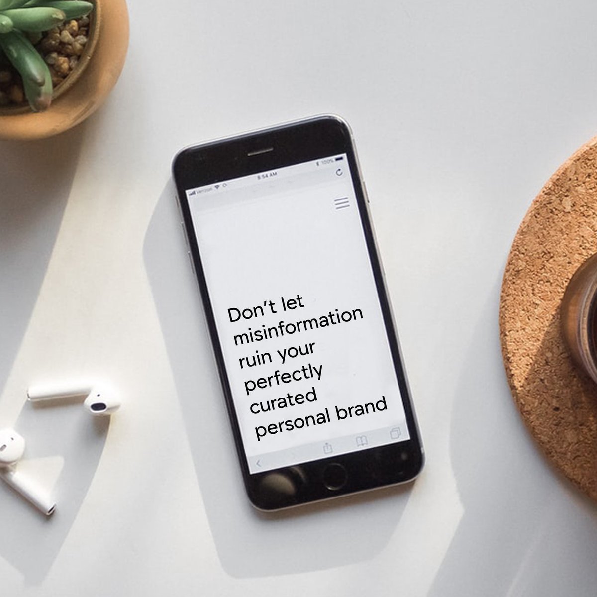 It sounds so simple. Too simple.

And yet every day the internet is flooded with misinformation.

Save lives. Prevent the spread. Ask the questions. #TakeCareBeforeYouShare