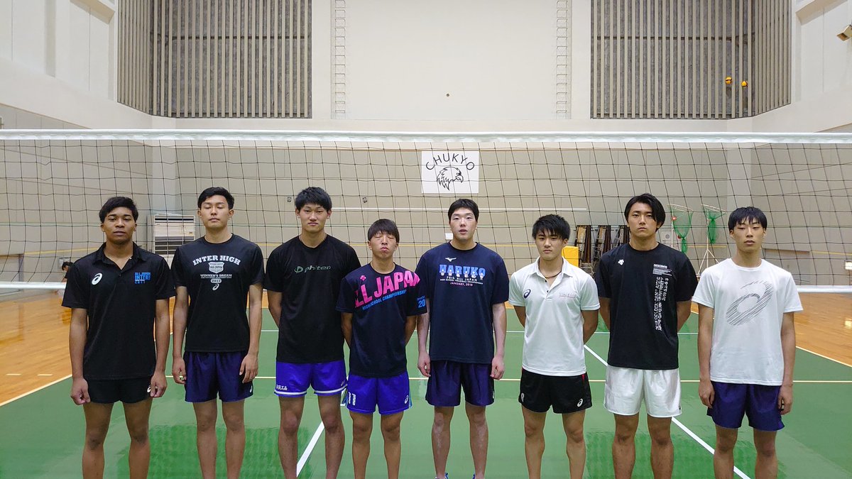 中京大学 男子バレーボール部 今週から一年生が全員揃って練習を開始しました 中京大の新しい選手にご期待ください 新入部員 最後まで頑張ろう