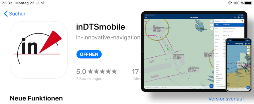 inGmbH's tweet photo. inDTSmobile now available as app! This opens up completely new possibilities for traffic guidance and management, and communication between traffic centers, pilots or other mobile forces. More here: https://t.co/ZMkIdbUQ9B
#marineindustrie #vesseltraffic #vesseltrafficservices https://t.co/rqoRO756gB
