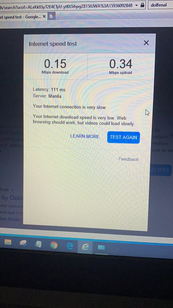 damsfruto's tweet photo. @SKYserves we’re paying for a 25mbps plan and we barely got 1mbps, we are reaching out since march and not receive any assistance https://t.co/aPLOHHN0C8