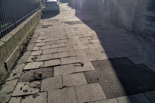 Step two. Use the old bag of wank zero maintenance argument, to justify not spending a bit more effort on the tiny percentage of quality streets in your area. BTW Nothing is fucking zero maintenance!  #shitscape  #streetscape