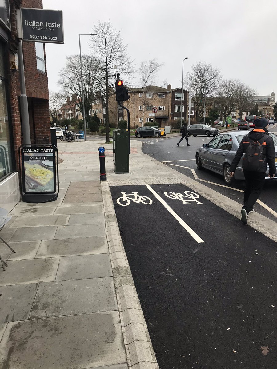 At the same time & brought to you from the same people. It’s the ‘we don’t have any money for that nonsense’, yet regularly delivering this useless box of turds to your local streets and spaces.