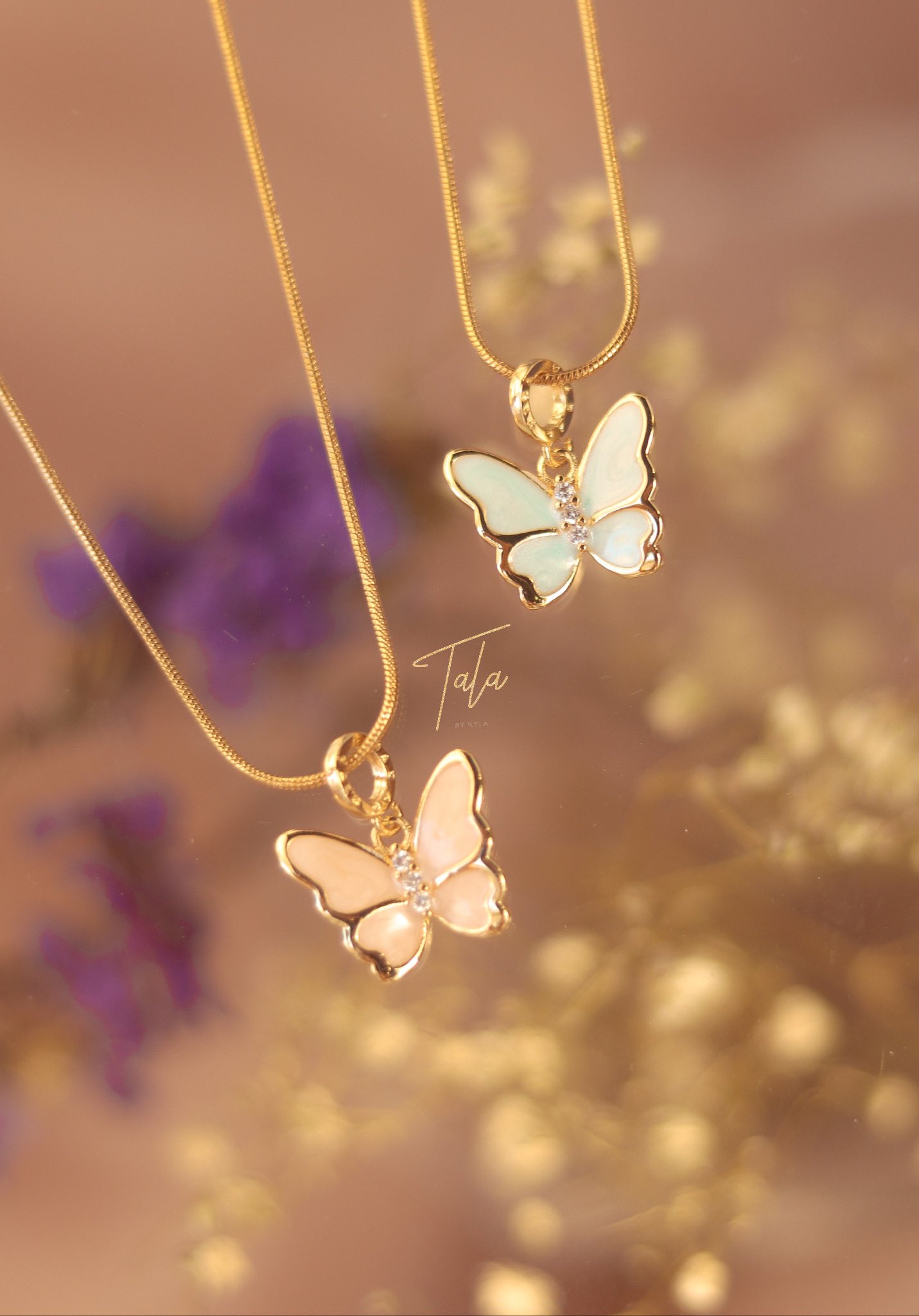 Tala cheap butterfly necklace