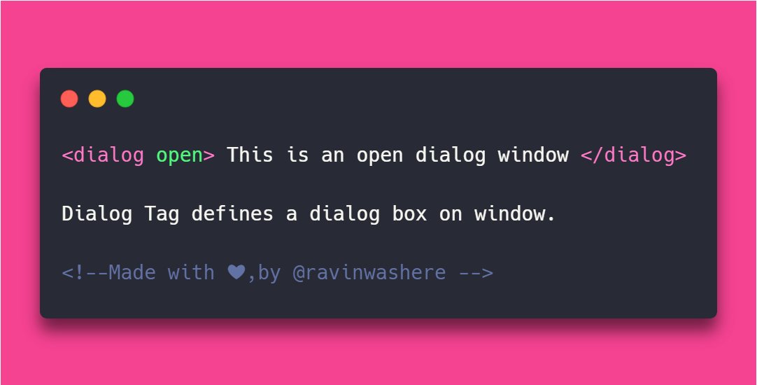 ravinwashere's tweet image. Handful  #HTML Tips To Make Things Easier! 

#100DaysOfCode #CodeNewbie