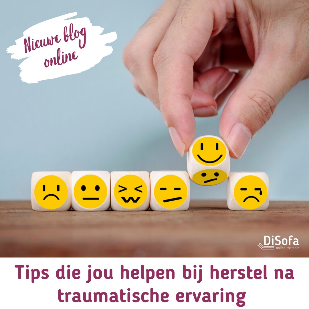 Nieuwe blog - tips die jou helpen bij herstel na traumatische ervaring 👉 bit.ly/2VBtSqa  

#trauma #ptss #traumatischeervaring #tips #blog #tipsbijtrauma #ehealth #psycholoog #onlinepsycholoog #onlinebehandelen #onlineggz #onlinehulp #disofa #ggz #emdr